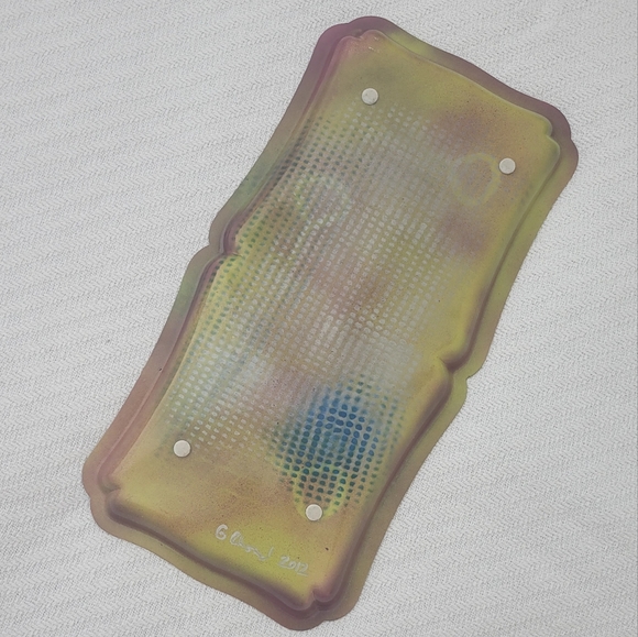 ORIGINAL Art Handpainted Tray by local Fort Myers, FL artist!! - Picture 6 of 6